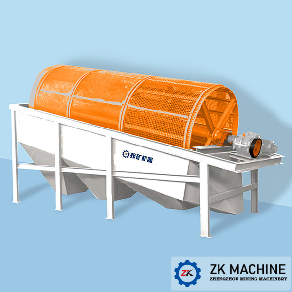 Sturdy Durable Rotary Drum Sieve Pice Reliable Operation For Sand Mineral