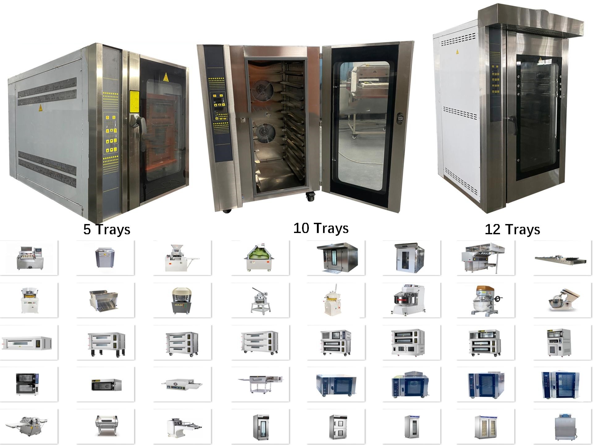 Customizable Bakery Oven Machine For Baking Food Production In Commercial Catering
