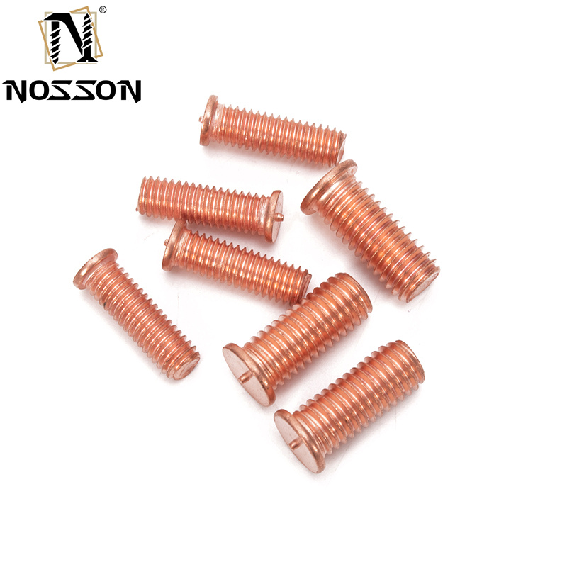 Affordable M4 M5 M6 M8 M10 Welding Screw CD Weld Studs Industry Silver Finish for All Material Made of Stainless Steel