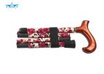 3K / 6K Surface Carbon Fiber Wheelchair , Red / Black Carbon Fiber Crutches
