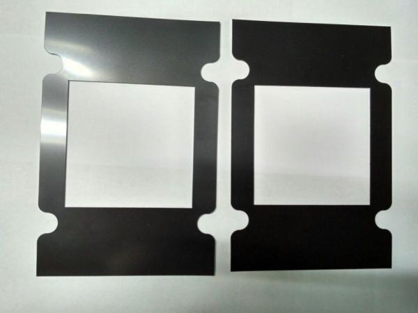Fashion Black Die Cut Products Protective Film 0.15MM / 0. 5MM Thickness For