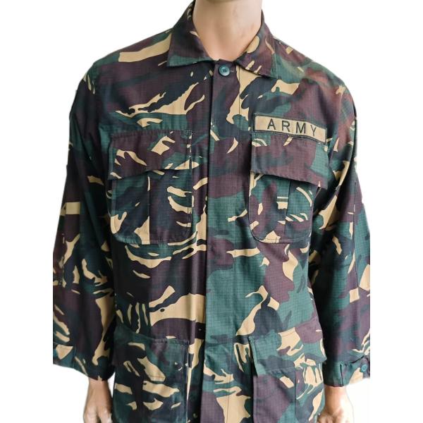 Tactical BDU Military Uniform Field Uniform Poly Cotton Blend Digital Camouflage Uniform