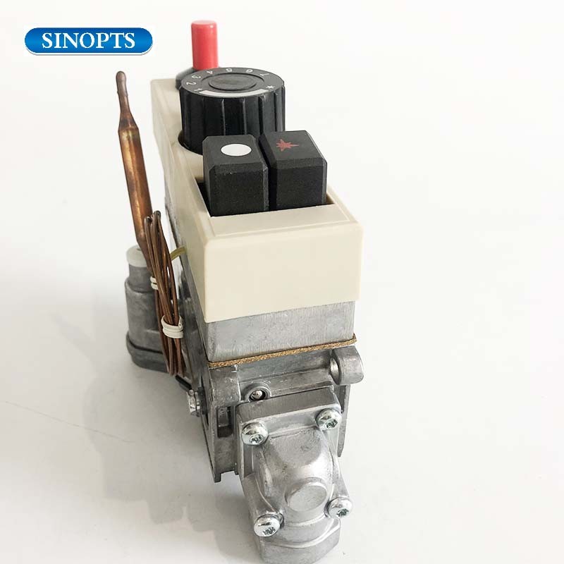 High Quality Gas Temperature-Sensing Valve 40-90 Degree Fryer Thermostat Gas Control Valve Wtih Thermocouple for Home Appliances