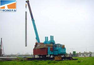 China No Vibration Pile Foundation Equipment , Foundation Drilling Machine wholesale