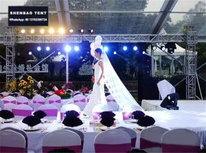 China Outside Clear 30x60 Feet Marquee Tents For Wedding Receptions wholesale