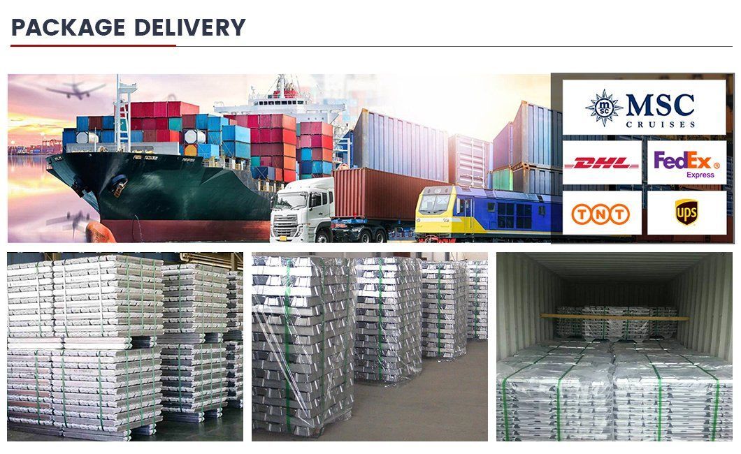 Factory Low Price Pure Zinc Ingot Zn99.99% Zn99.995% Zn99.5% in Stock