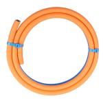 Grade T Wear Resistant Reducer Twin Welding Hose Orange 3/8'' Blue 1/4''
