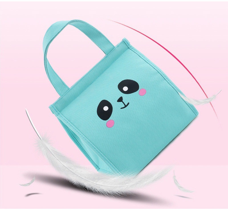 Waterproof Oxford Insulated Tote Lunch Bag For Picnic