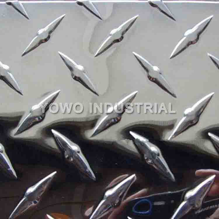 1220*2440mm 0.12mm Embossing Aluminum Sheet