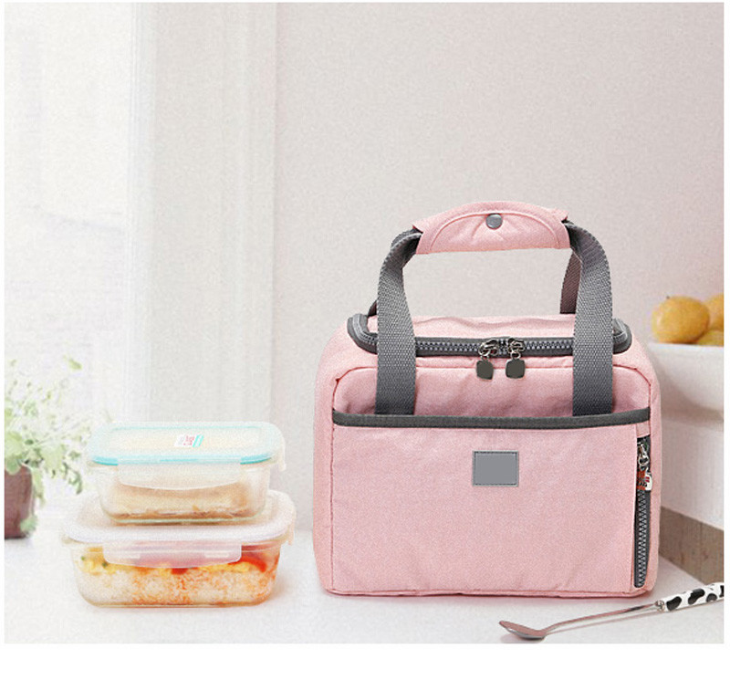 Wholesale Portable Stylish Reusable Waterproof Insulated Lunch Bag
