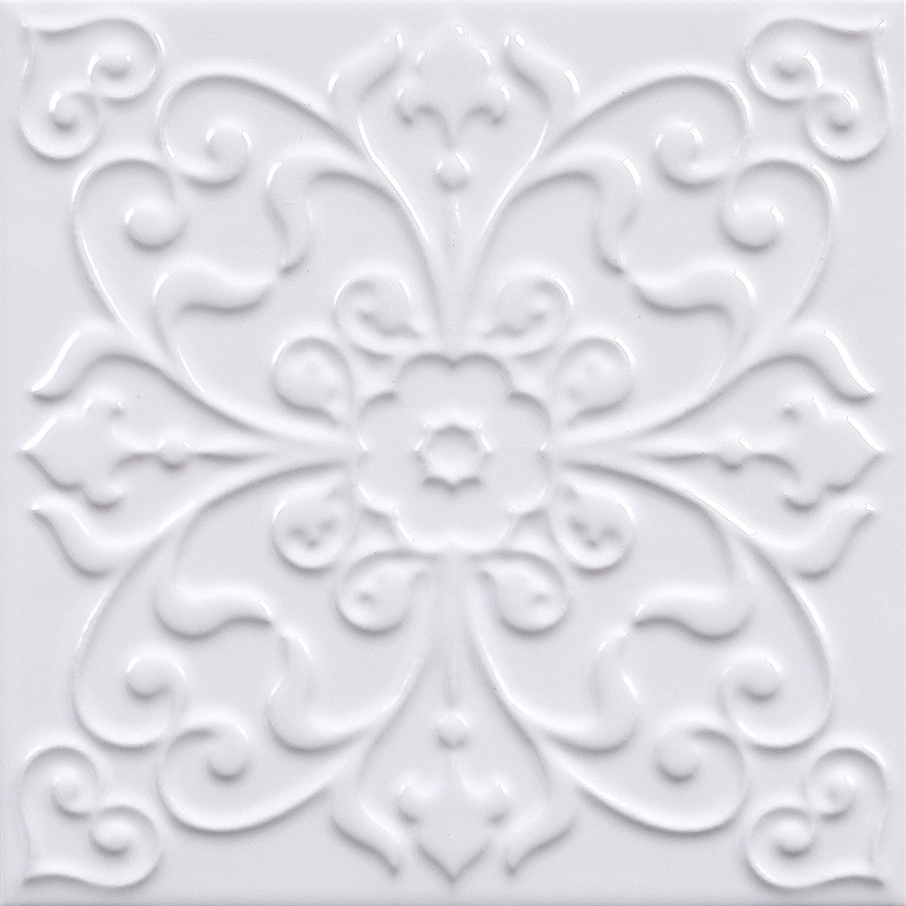 Non-Slip W.A 6% Floor Tiles 200x200mm For Living Room And Durable Ceramic Rustic Tiles For Dining Room