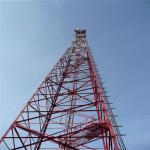 4 Leg Radio Communication Tower Bolted Radio Angle Steel Tower