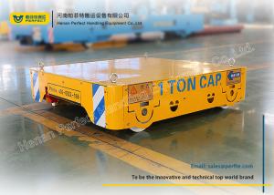 China Heavy Duty Material Handling Carts Electric Steel Product Plant Transfer Bogie wholesale