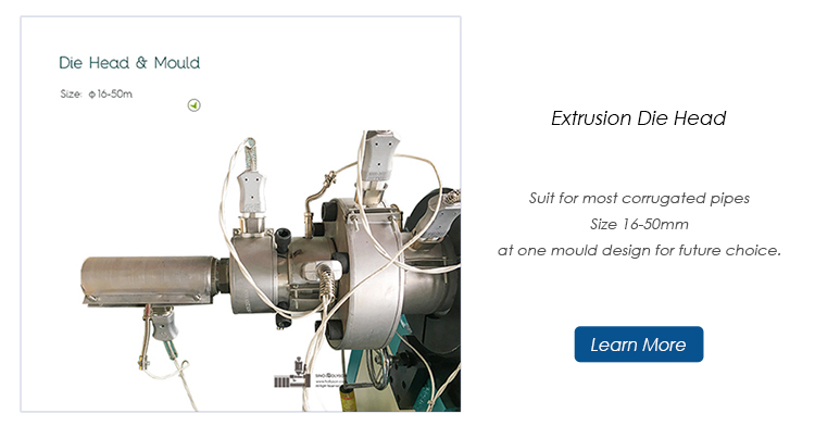 Single Screw Shisha / Hookah Flexible Hose Making Machine