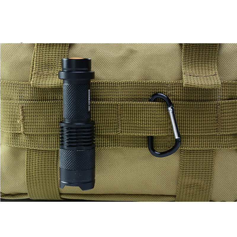 Outdoor Camping Backpack Belt Bags 0.45 Kgs Zipper Hasp Closure Portable Molle Bag for Hiking