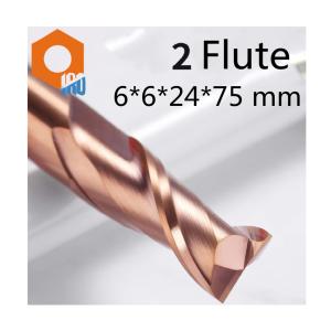 China OEM End Milling Cutter Carbide Ball Nose Cutters 2 Flutes 6mm Diameter wholesale