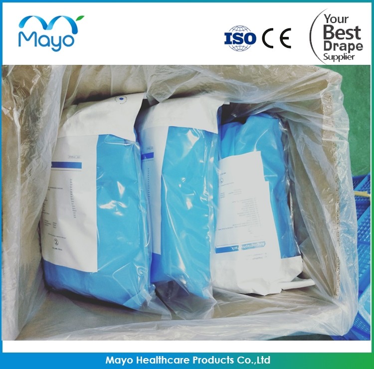 Top Quality Sterile Femoral Radial Angiography Drape Pack from factory directly