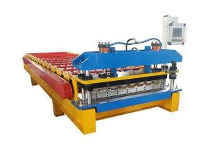 China Galvanized Corrugated Metal Roof Tile Making Machine 0.2 - 0.8 Mm wholesale