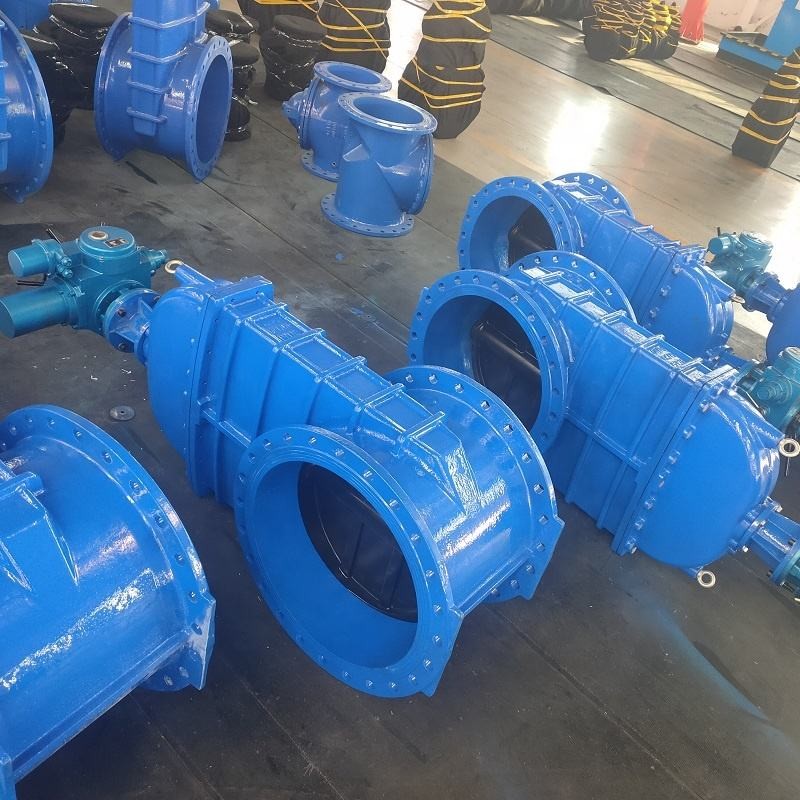 DN50-DN600 DI Gate Valve Electric Control Ductile Iron Valves