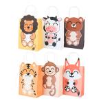 Biodegradable Cardboard Wine Totes Custom Cardboard Bags 16*8*20cm