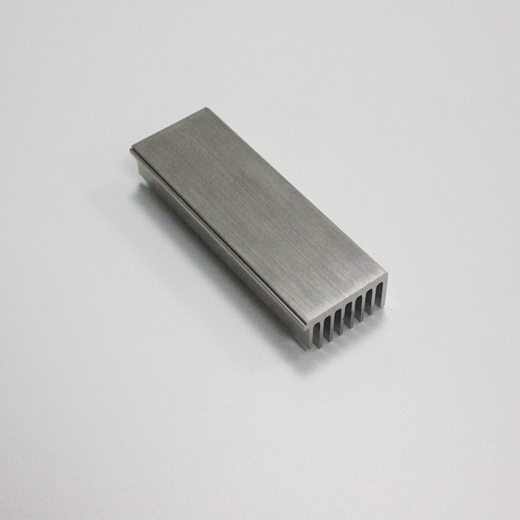 Nickel Plating Skived Fin Heat Sink , Anti Corrosion Heat Sink Profiles Aluminium