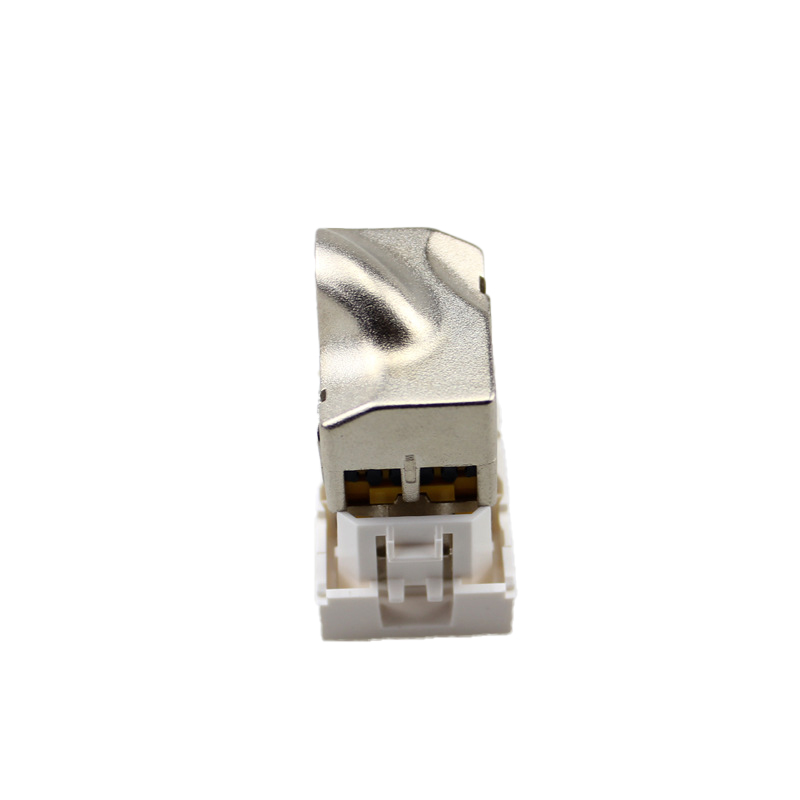 Exact Cables Testing FLUKE RJ45 Modular Jack 180 Degree Toolless Cat6A Keystone Jack