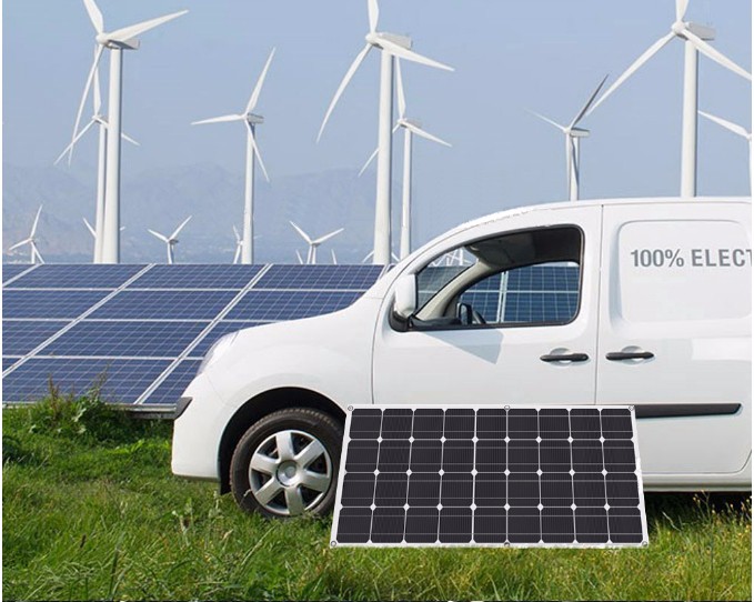 100w 150w 200w 250w 300w Thin Film Semi Flexible Solar Panel Vmp Included