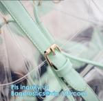 backpack wholesale with padded straps, Promotional Transparent PVC School