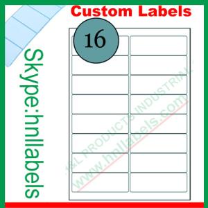 China 16Up Avery Labels (99.1 x 33.9mm) Compatible Avery Labels L7162/J8162 wholesale