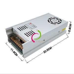 China 500W 12V 5V Power Supply Adjustable Led Driver For Strip Light wholesale