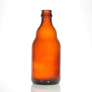 China Carbonated Bulk Glass Beer Bottles 330ml 12 Oz Transparent Clear wholesale