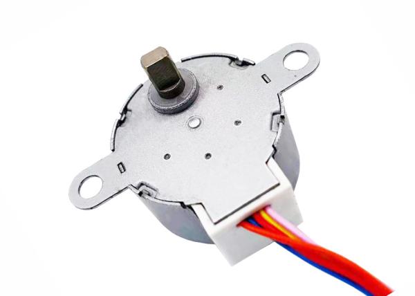 Quality permanent magnet stepping motor Geared Stepper Motor Low Noise 12V 7.5 Degree 5 Wires for sale