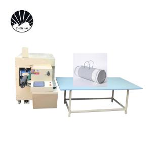 China Flannel Fleece Blanket Roller Packing Machine For Coiling Quilt wholesale