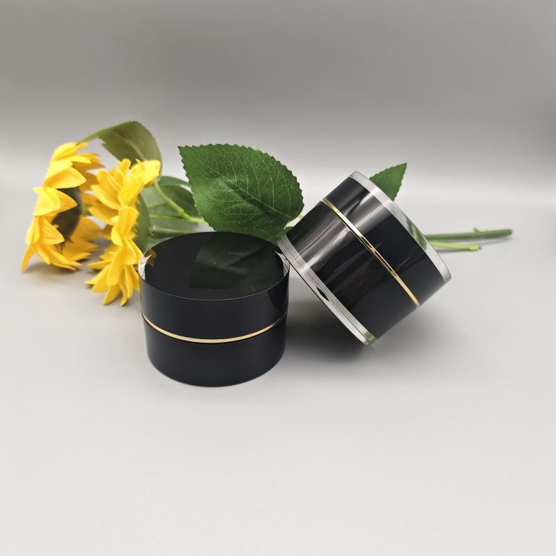 5g 10g 15g 20g 30g 50g 100g Cosmetics Acrylic Gel Nail Jar Matte for Skin Care Cream Frosted Plastic Jars with Screw Lids