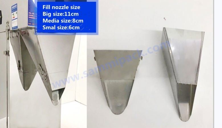 Coffee Bean Granule Tea Weighing Machine , Vibration Automatic Powder Filling Machine