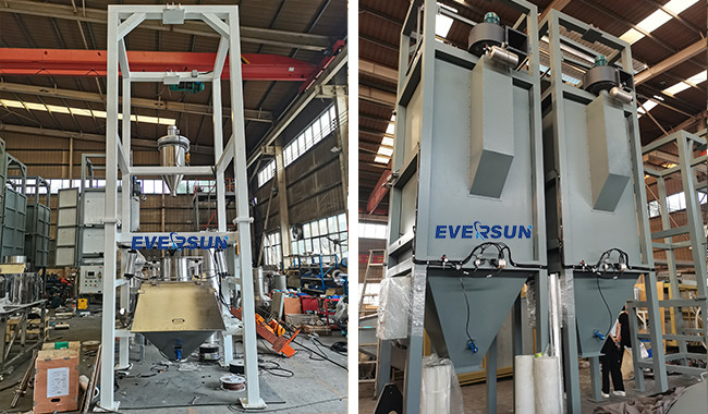 500-2000Kg Bag Graphene Material All Carbon Steel Bulk Bag Discharger