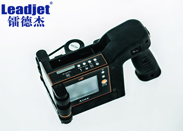 Leadjet U2 Handheld Batch Coding Machine 2-12.7mm Print Height Dimensions 212*135*120mm