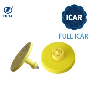 China FULL ICAR 30mm diameter bovine ear tags electronic ear tags ISO11784/5 wholesale