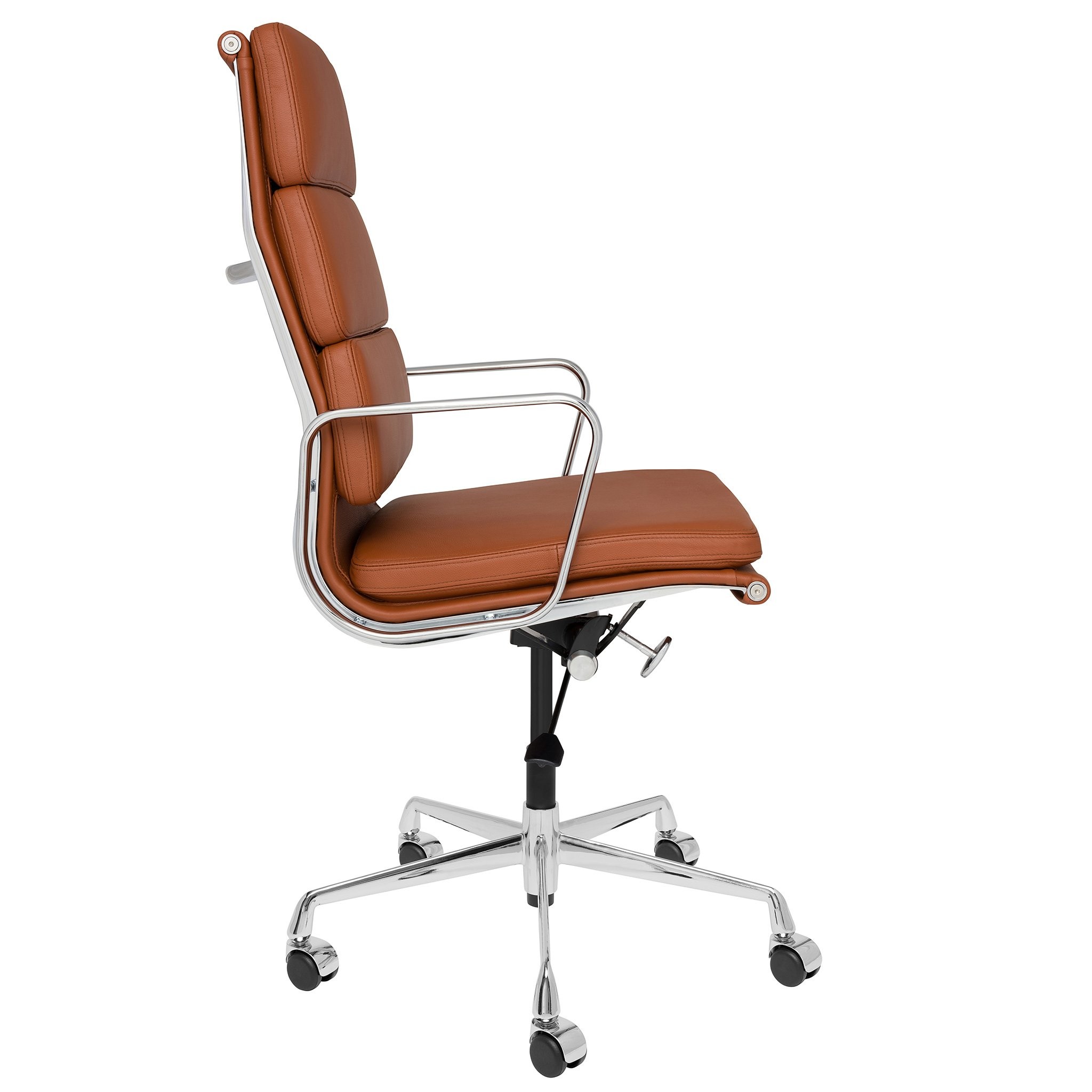 High Back Soft Pad Office Manager Chair Modern Leather Senior Chair