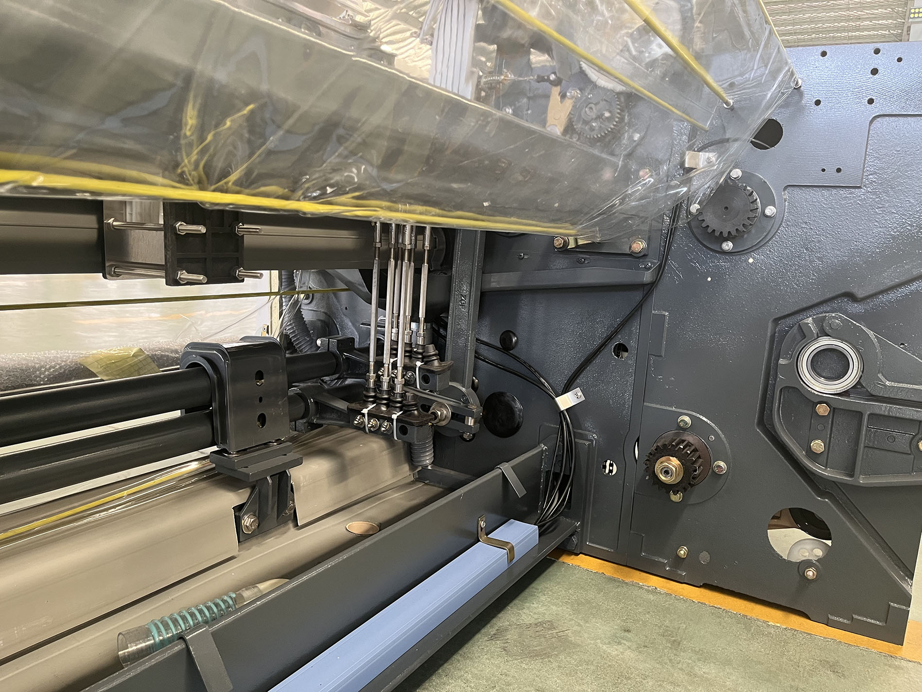 190cm Textile Air Jet Weaving Machine Single Nozzle Plain Shedding