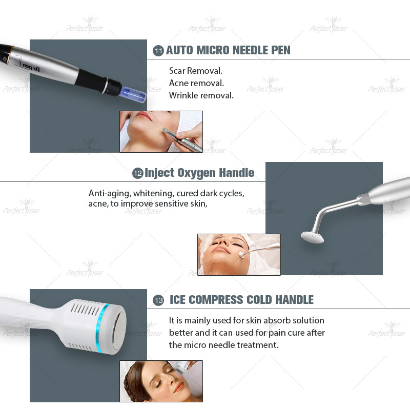 Hydra Facial Diamond Peel Microdermabrasion Machine Oxygen Jet Aqua Facials