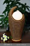 15”Long Moon Indoor Tabletop Fountains