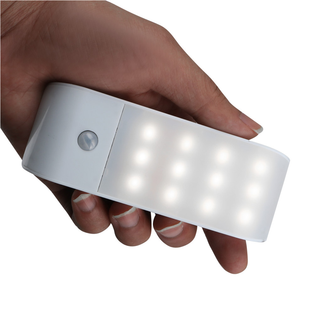 Indoor Lithium Battery Powered Portable LED Motion Sensor Night Light