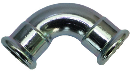 90 Degree Elbow Carbon Steel Press Fittings DVGW For Water Supply System