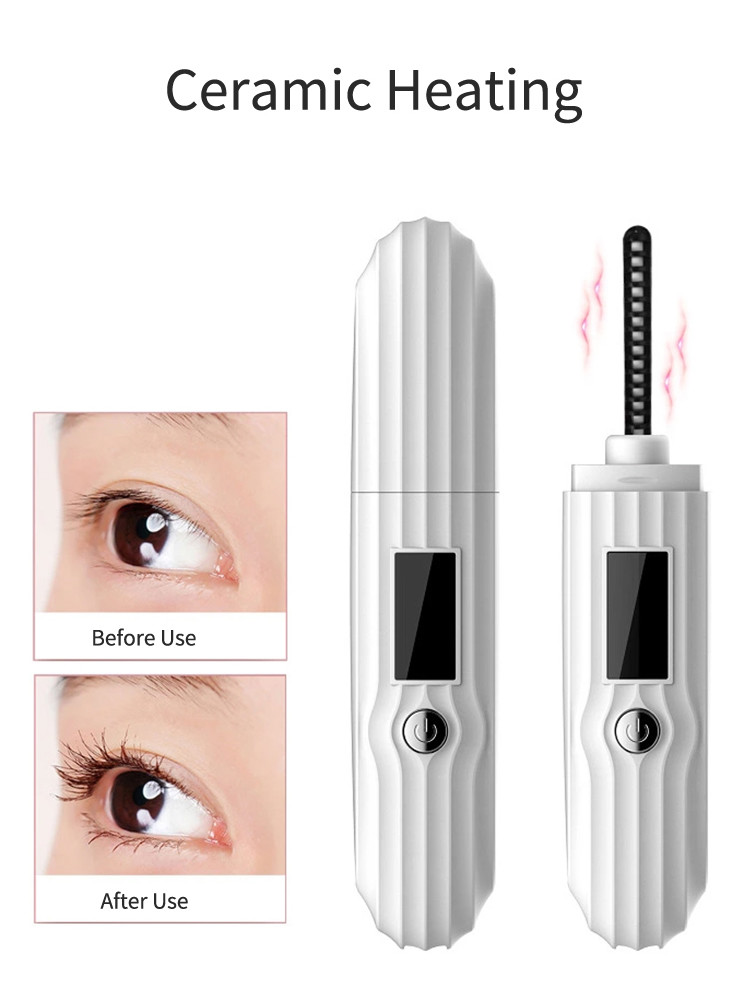 AAA Battery USB Charge 2W 350mAh Heated Eyelash Curler