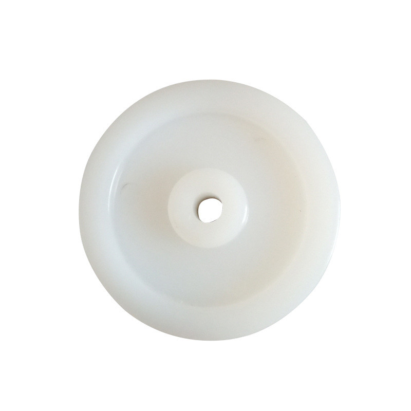 0.01mm Plastic Injection Molding Processing Of Light White Nylon Steering Casters Fork Wheels