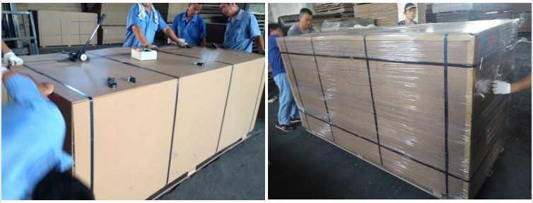 1220*2800mm Acrylic+MDF +melamine paper Material High gloss Acrylic MDF boards