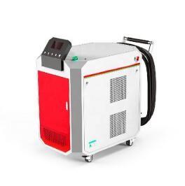 China 1000 W Portable Rust Removal Machine , Laser Cleaning Equipment Longlife wholesale