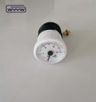 Plastic Capillary Pressure Gauge 4 Bar Wall Hung Steam Boiler Pressure Gauge