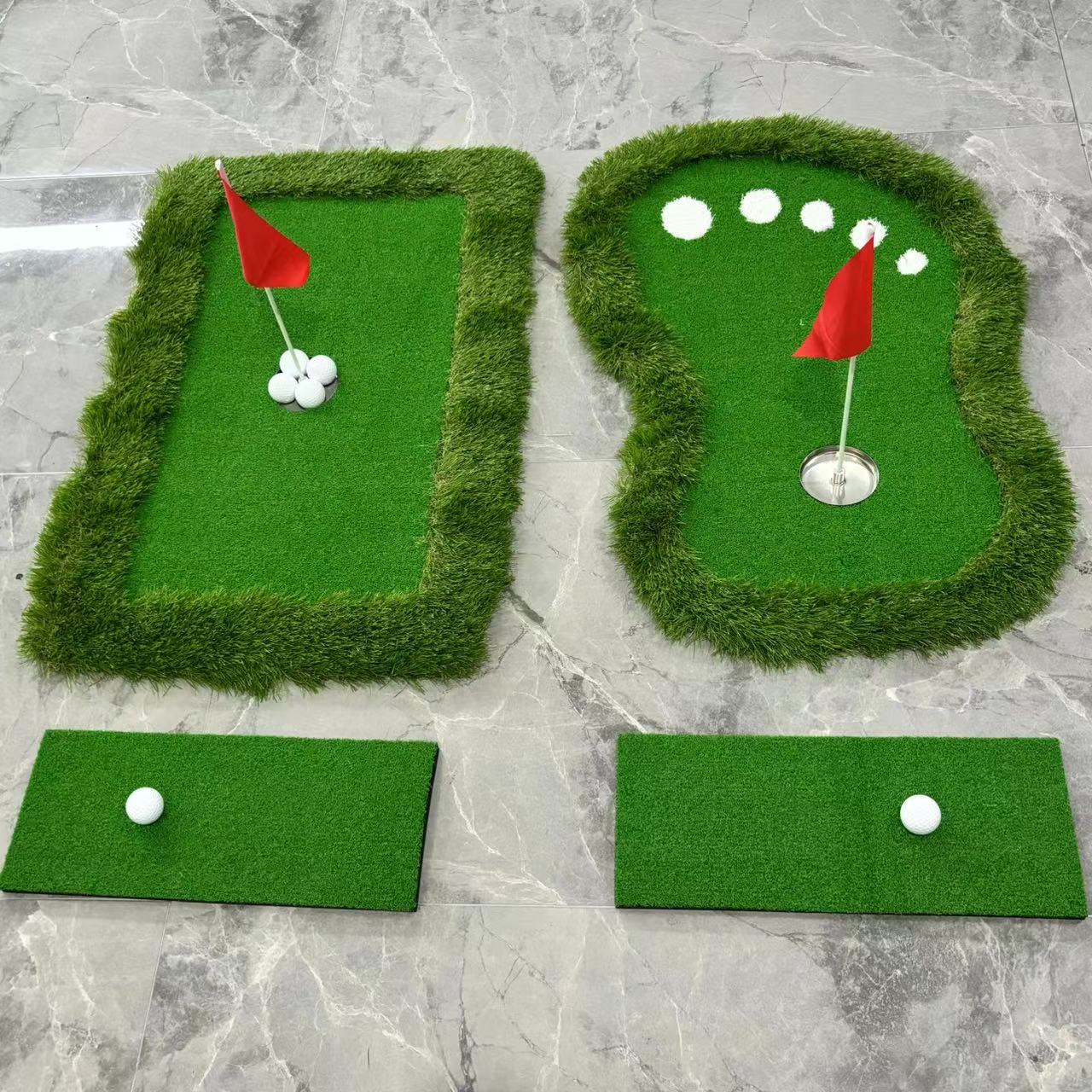 Kids and Adults Water Play Game Sets with Logo Laser Printing Floating Golf Green